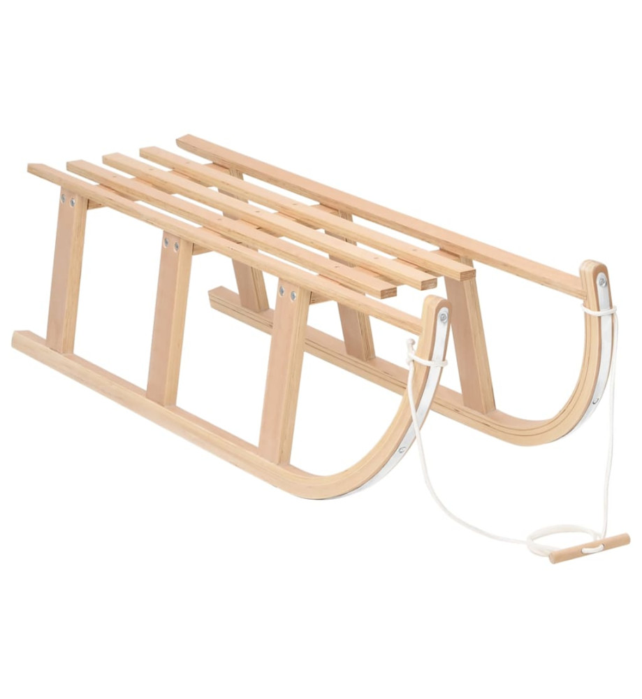 luge en bois